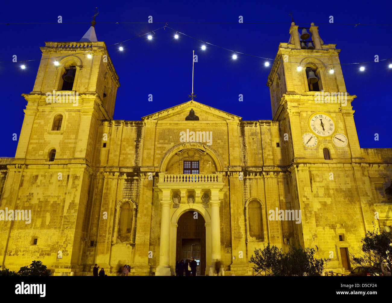 St John's Co-Cathedral Valletta, Malta Stock Photo