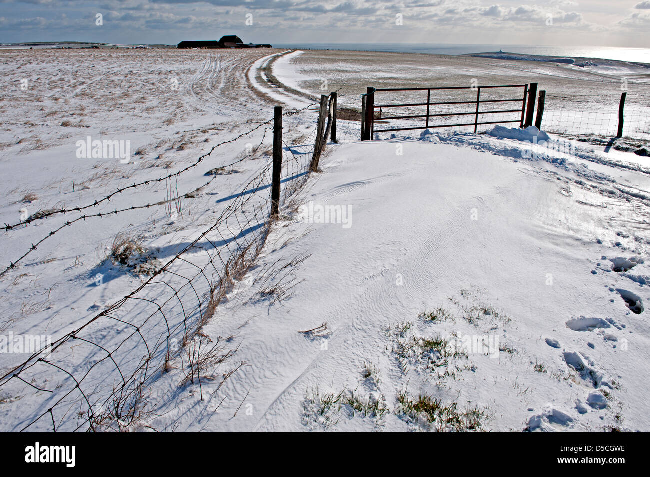 Snow sussex downs hi-res stock photography and images - Alamy