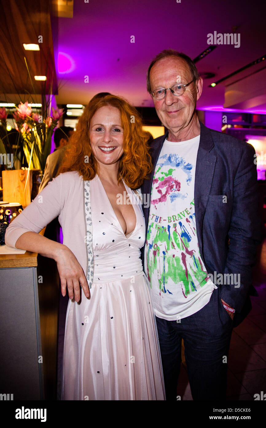Hans Peter Korff and Christine Leuchtmann at TELE 5 Director’s Cut at Sofitel Alter Wall - Aftershow party. Hamburg, Germany - Stock Photo