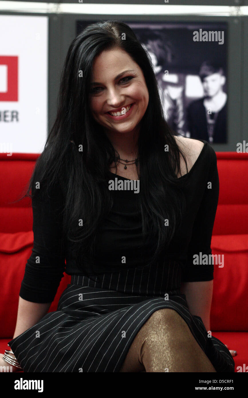 Amy Lee (Evanescence) at EMI Get Together. Cologne, Germany - 06.08.2011 Stock Photo
