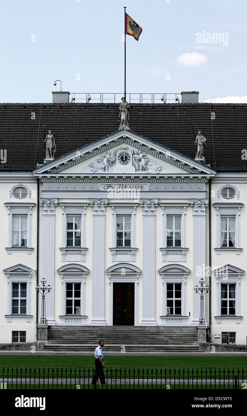 Berlin, Germany, Bellevue Palace, the residence of the Federal President Stock Photo