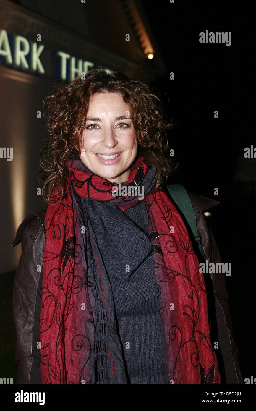 Isabell Varell at the premiere of 'Alexandra' at Schlossparktheater. Berlin, Germany - 15.10.2011 Stock Photo