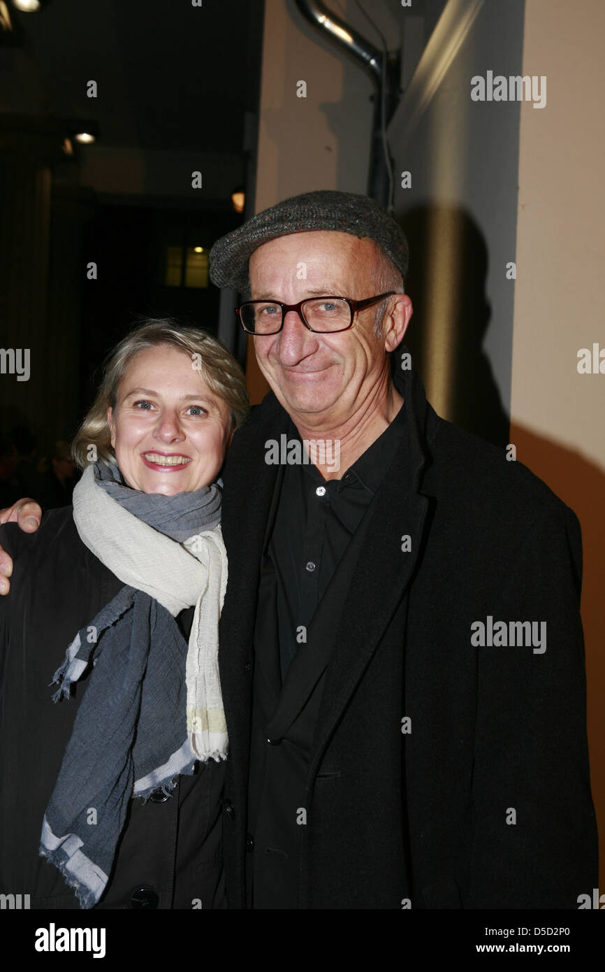 Guest and Phillip Sonntag at the premiere of 'Alexandra' at Schlossparktheater. Berlin, Germany - 15.10.2011 Stock Photo