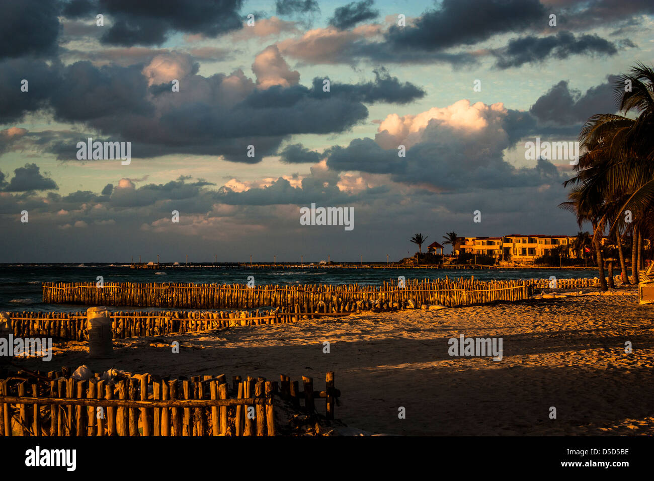 Playa Norte, Isla Mujeres, Mexico Stock Photo