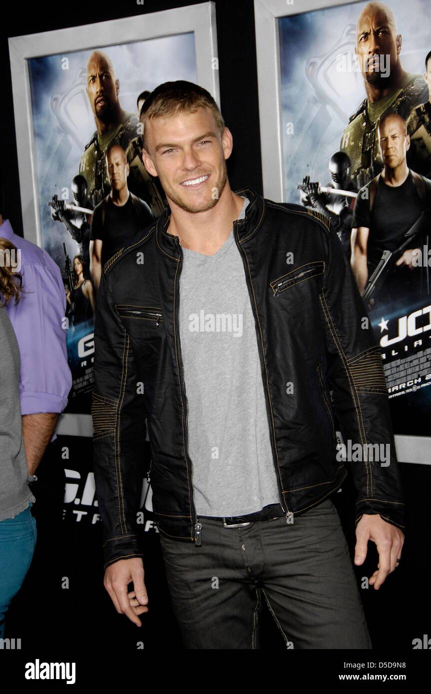 Los Angeles, California, USA. 28th March 2013. Alan Ritchson at ...