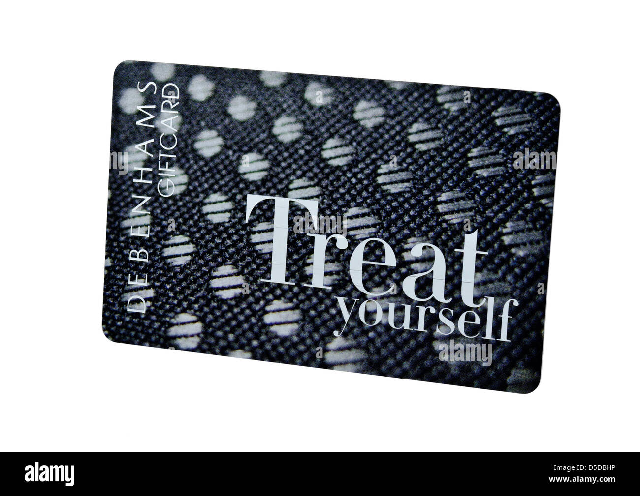 Debenhams Gift Voucher. Stock Photo