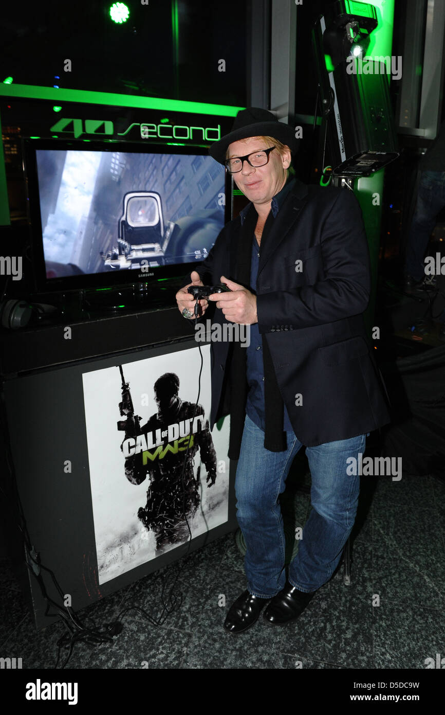 Ben Becker at the launch of the video game 'Call Of Duty: Modern Warfare ' at  Seconds Club. Berlin Germany Stock Photo