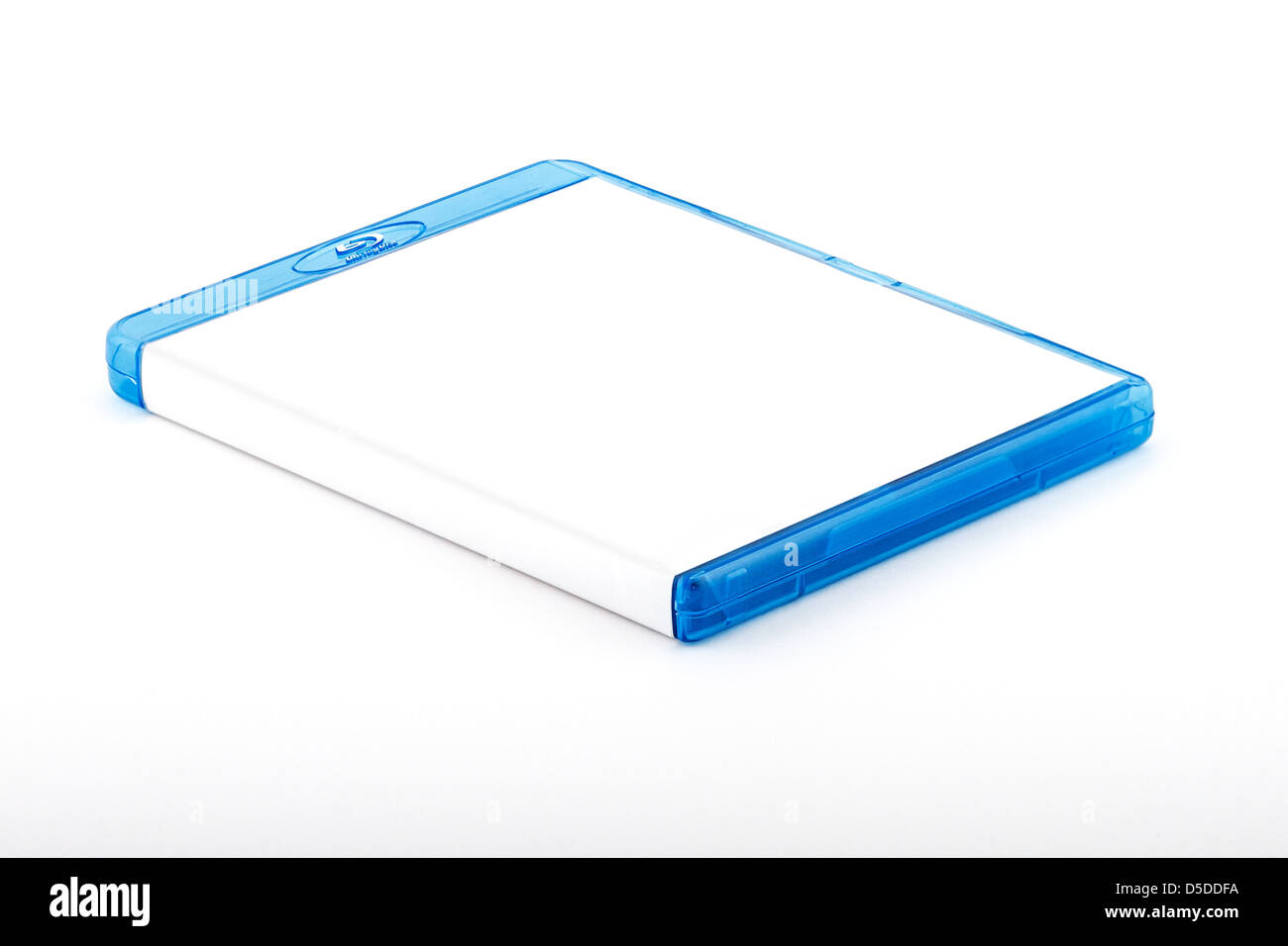 Blank Blu-ray case white, grey, black. Illustration 3D rendering. Isolated  on white background Stock Photo - Alamy