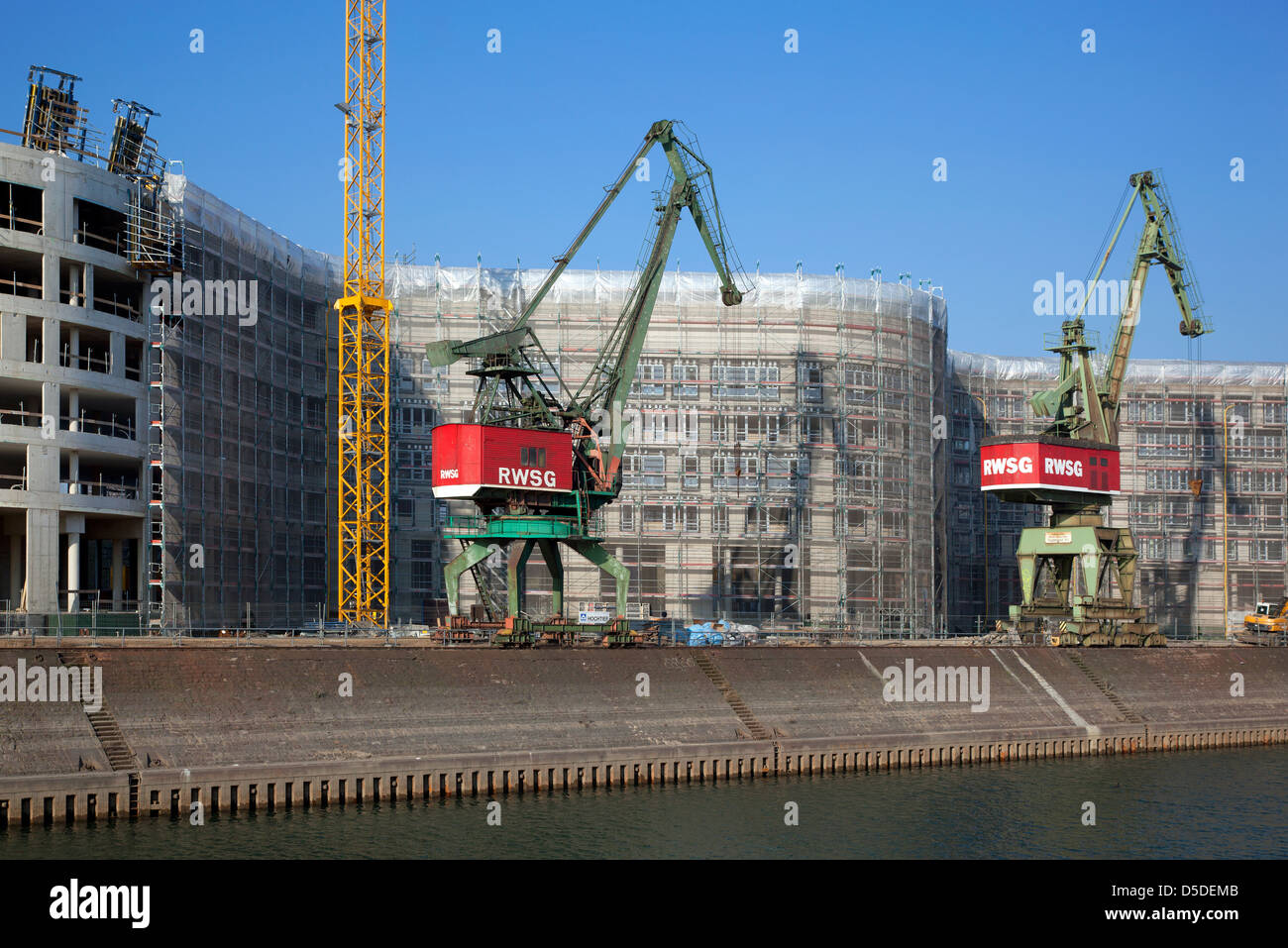 Duisburg, North Rhine-Westphalia, Germany, site of the Provincial Archives of North Rhine-Westphalia in Duisburg Stock Photo