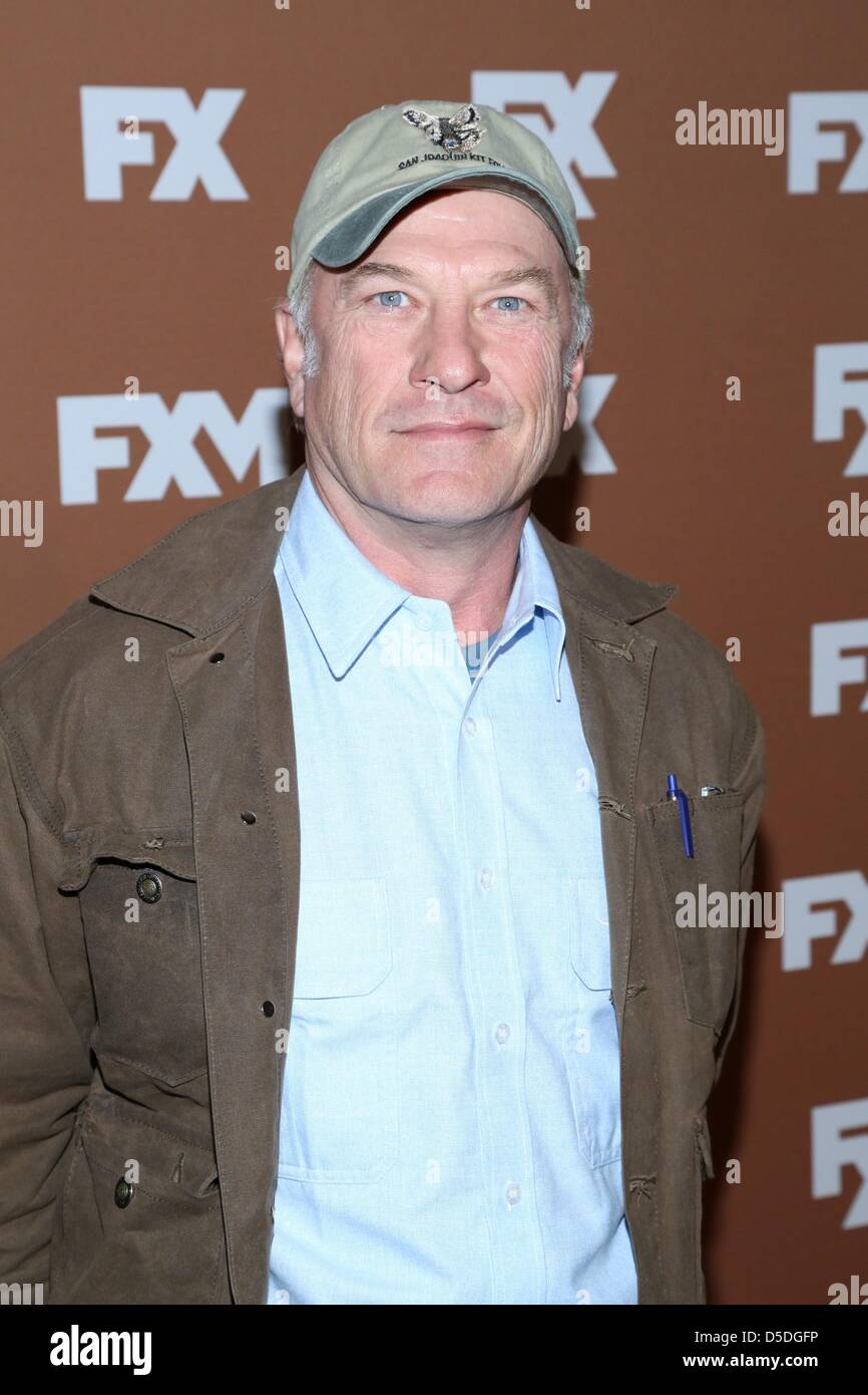New York, USA. 28th March 2013. Ted Levine at arrivals for FX Network Upfronts Bowling Event, Lucky Strike Lanes, New York, NY March 28, 2013. Photo By: Andres Otero/Everett Collection/Alamy Live News Stock Photo