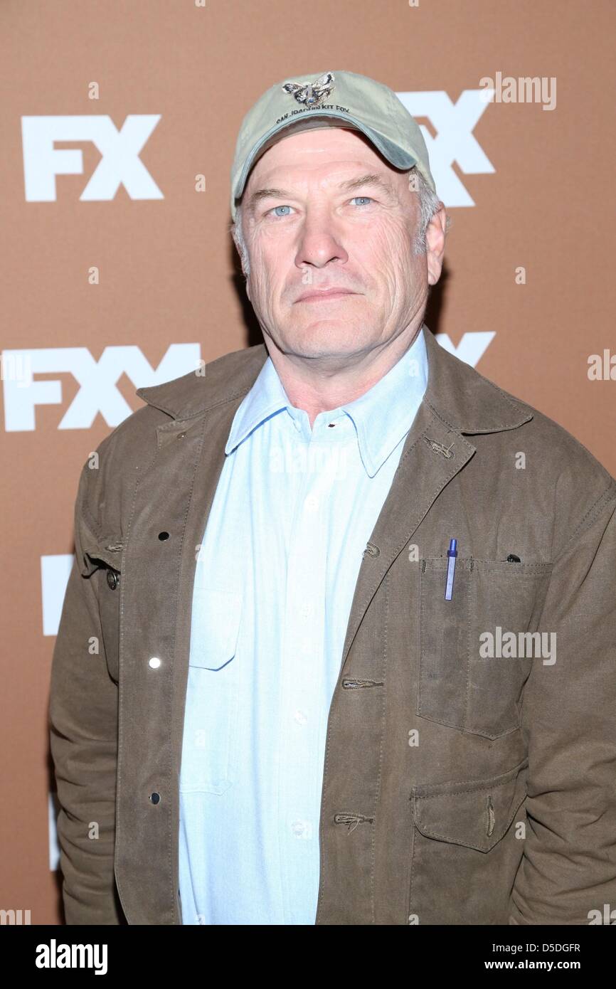 New York, USA. 28th March 2013. Ted Levine at arrivals for FX Network Upfronts Bowling Event, Lucky Strike Lanes, New York, NY March 28, 2013. Photo By: Andres Otero/Everett Collection/Alamy Live News Stock Photo
