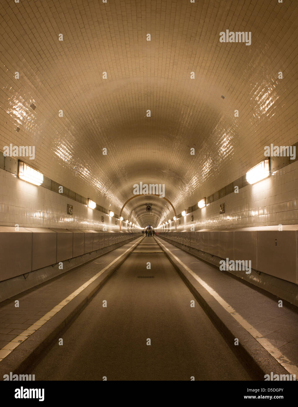 Alter Elbtunnel In Hamburg, Germany Stock Photo - Alamy