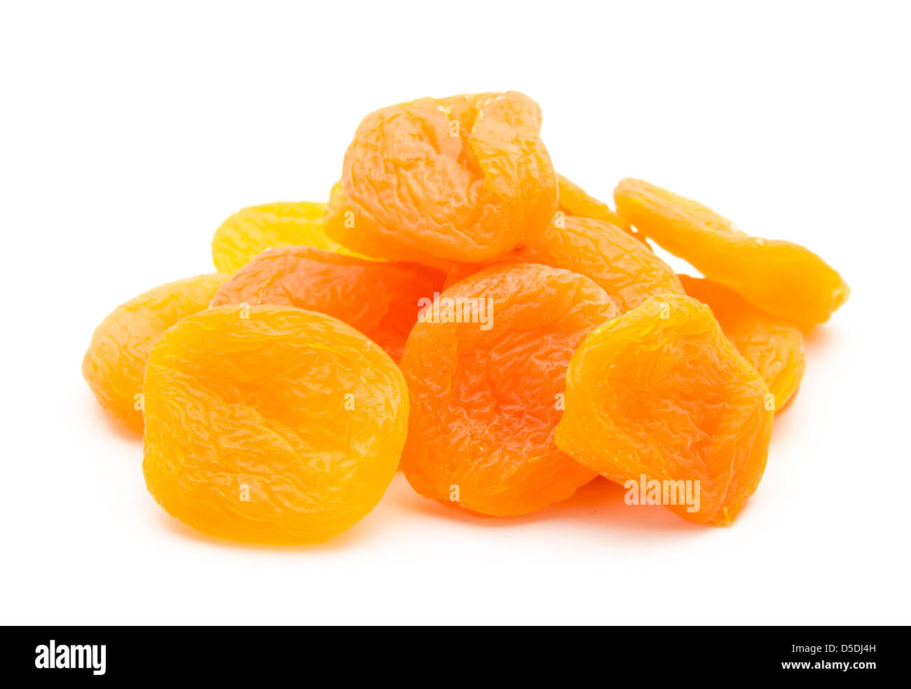 group of dried apricots isolated on white background Stock Photo Alamy