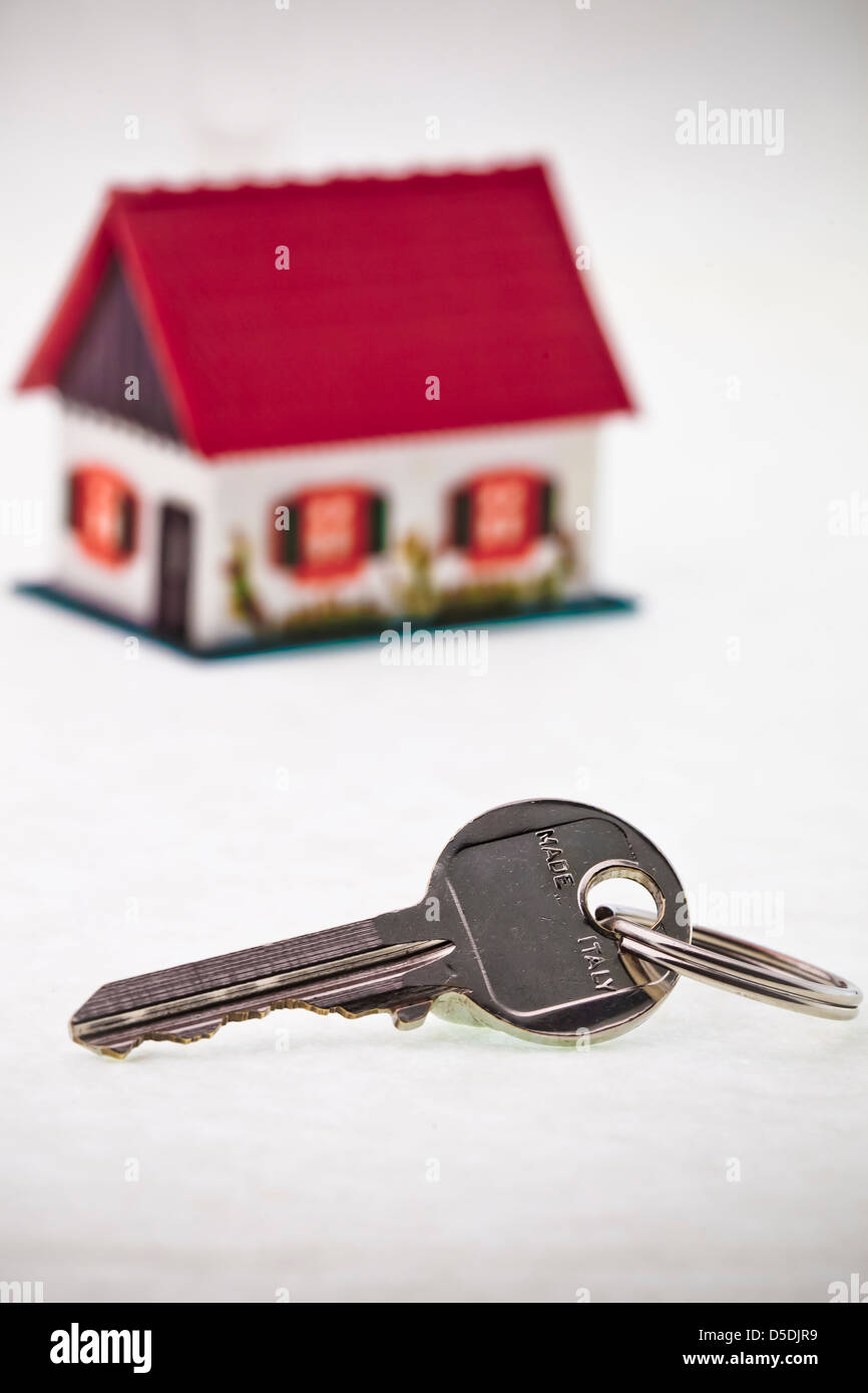 house and key Stock Photo Alamy