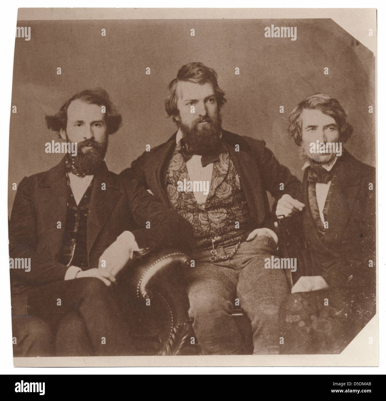 Henry K. Brown, Henry Peters Gray and Asher B. Durand Stock Photo