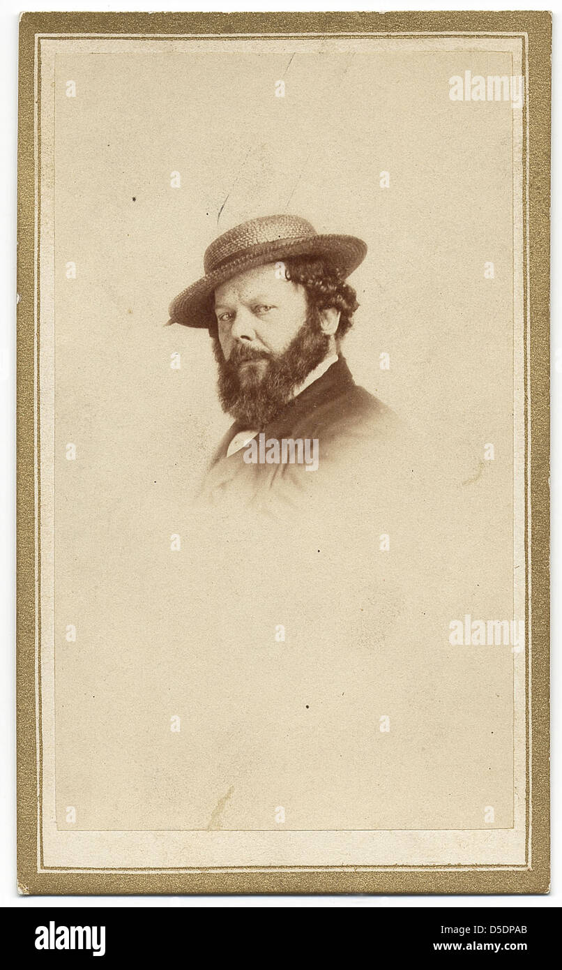 This portrait of Louis Lang, created around 1860, is an example of ...