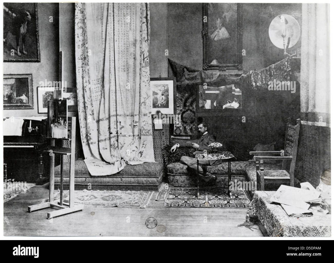 John singer sargent studio hi-res stock photography and images - Alamy