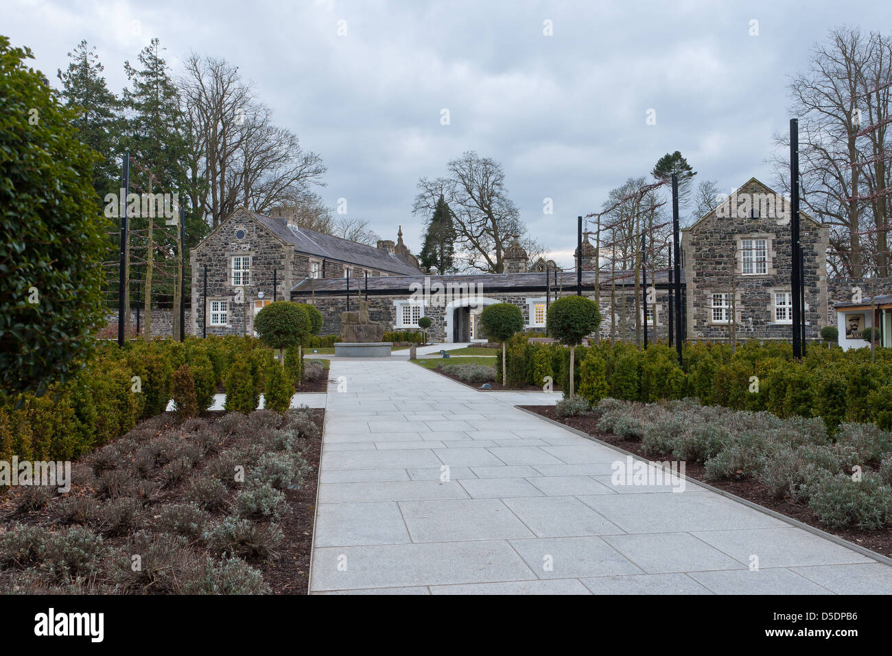 Clotworthy House, Co Antrim Castle Gardens N.Ireland Stock Photo Alamy