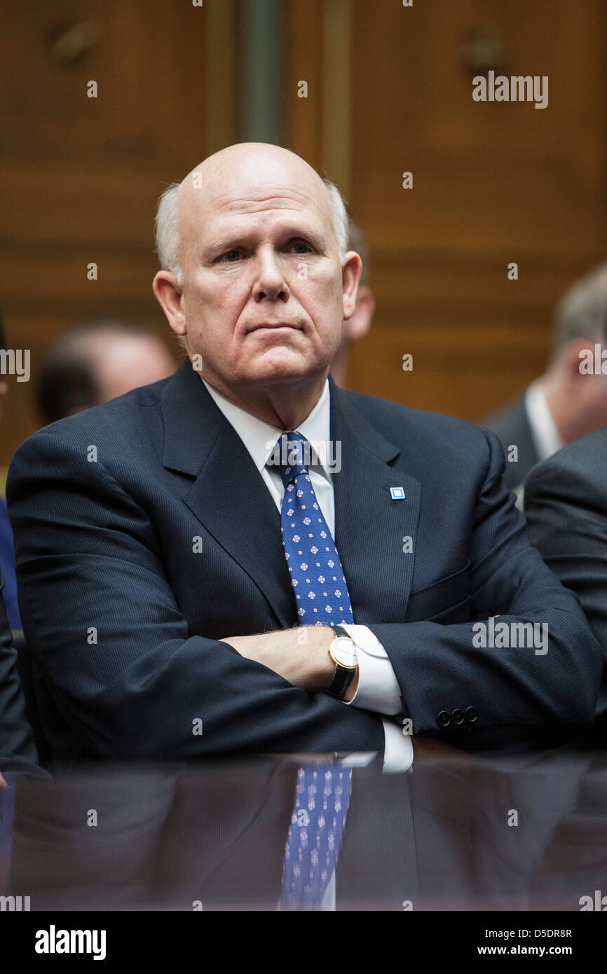 Daniel F. Akerson, chairman and chief executive officer of General Motors. Stock Photo