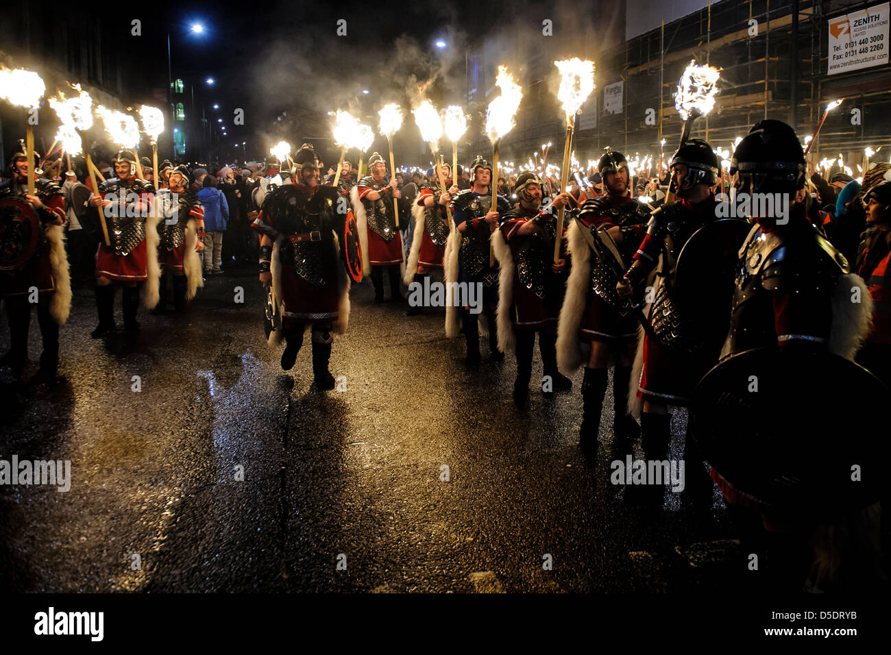 Spectacular torchlight procession in Edinburgh to launch the hogmanay