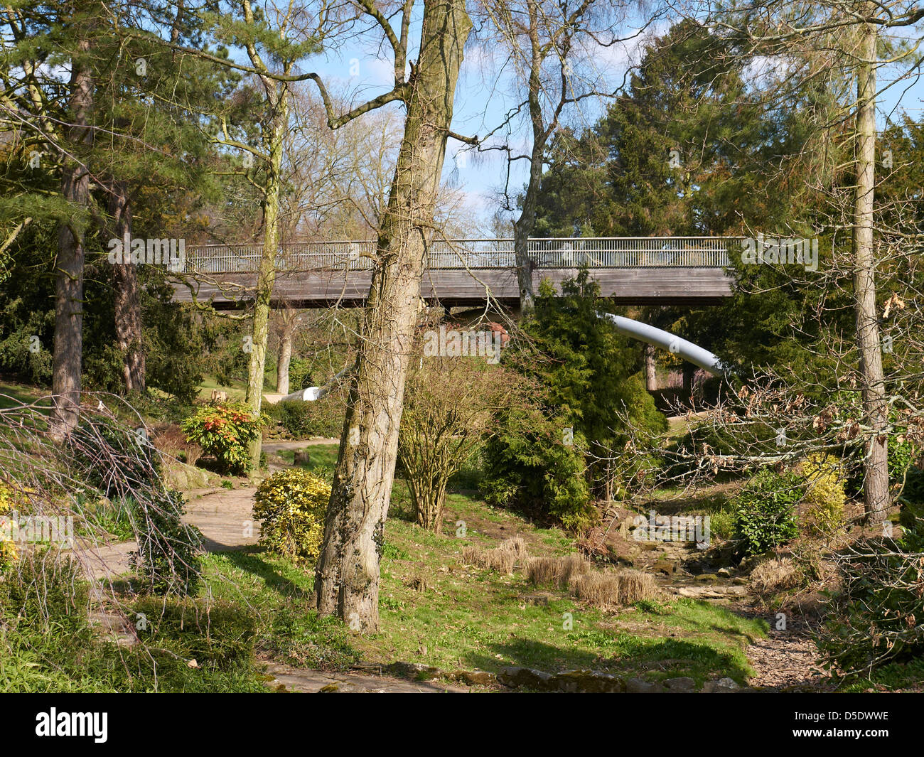 The all new, in 2013, Queens Park in Crewe Cheshire UK Stock Photo - Alamy