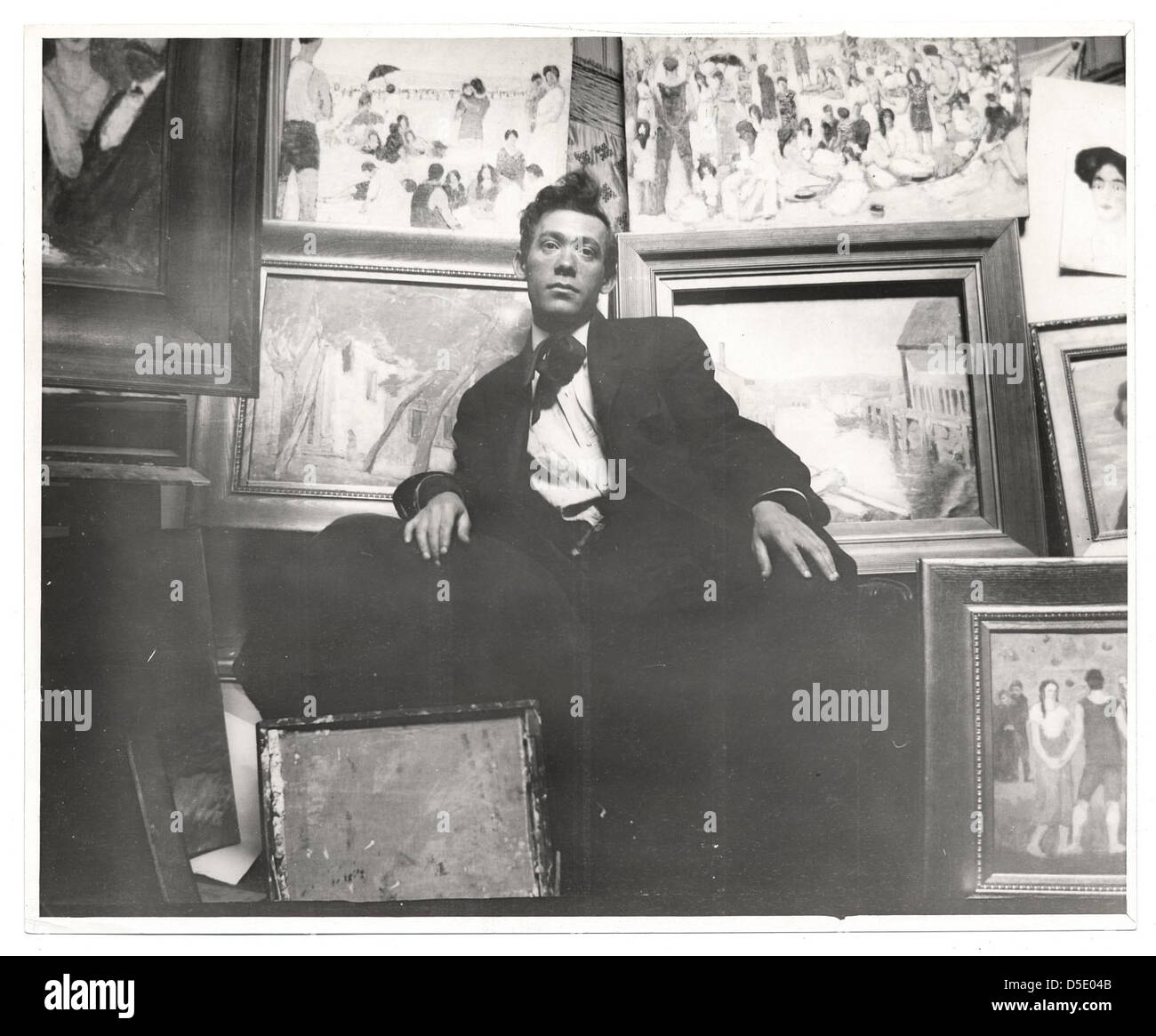 Early artist photo Cut Out Stock Images Pictures Alamy