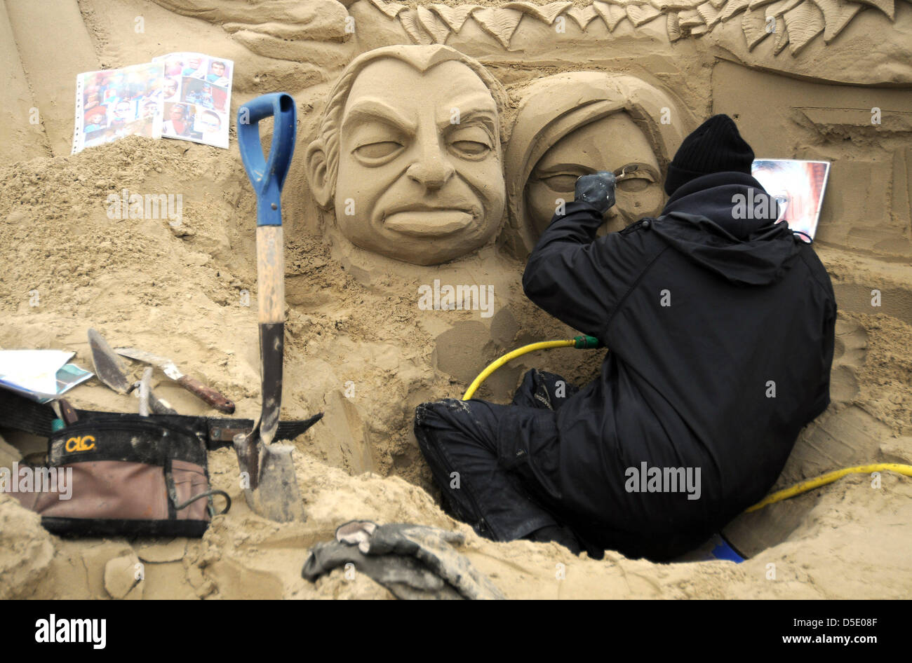 Opening of the world's first science fiction themed sand sculpture ...