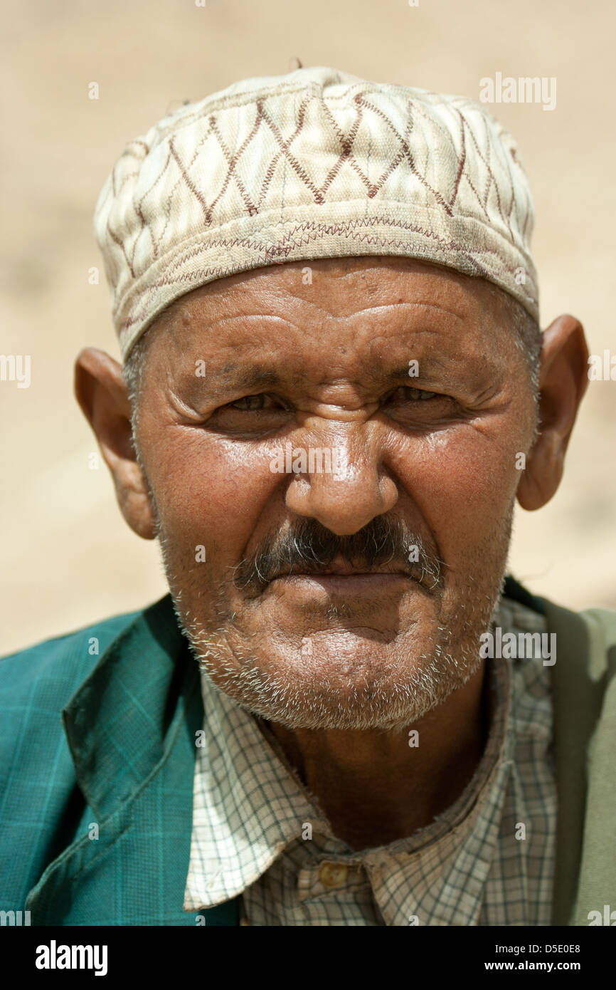 Man with mustache Stock Photo