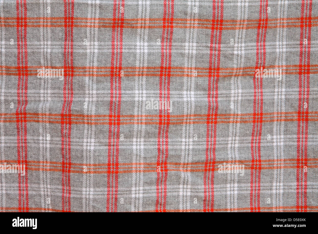 tartan / plaid fabric pattern Stock Photo