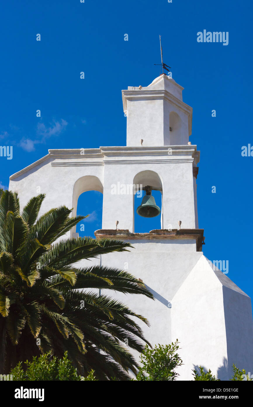 Church tower, San Miguel de Allende, Mexico Stock Photo