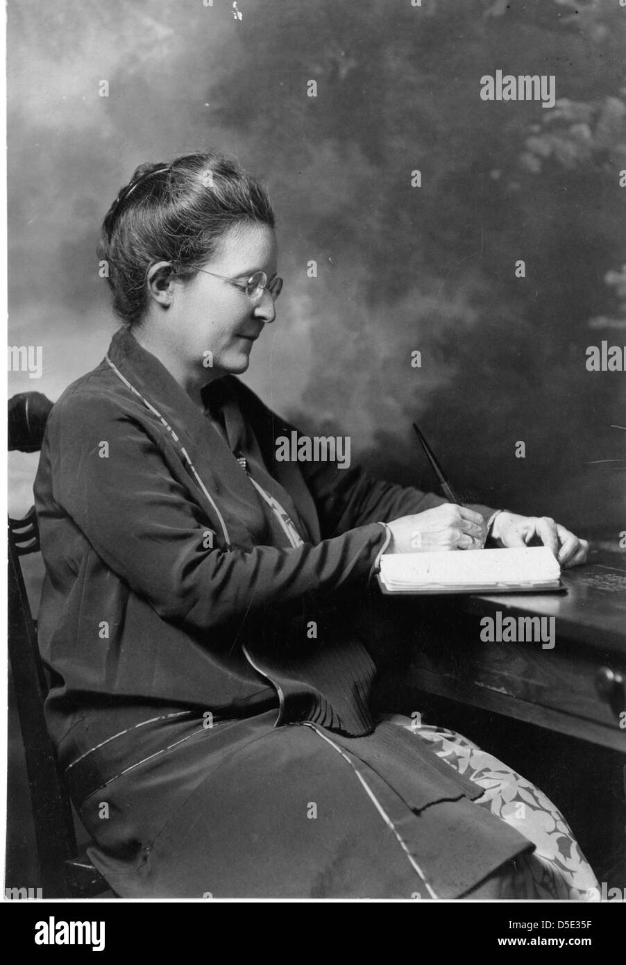 June Etta Downey (1875-1932) Stock Photo