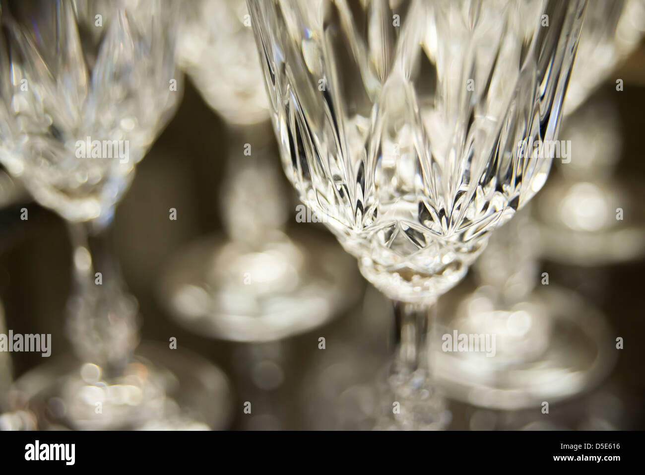 Crystal wine glasses hires stock photography and images Alamy