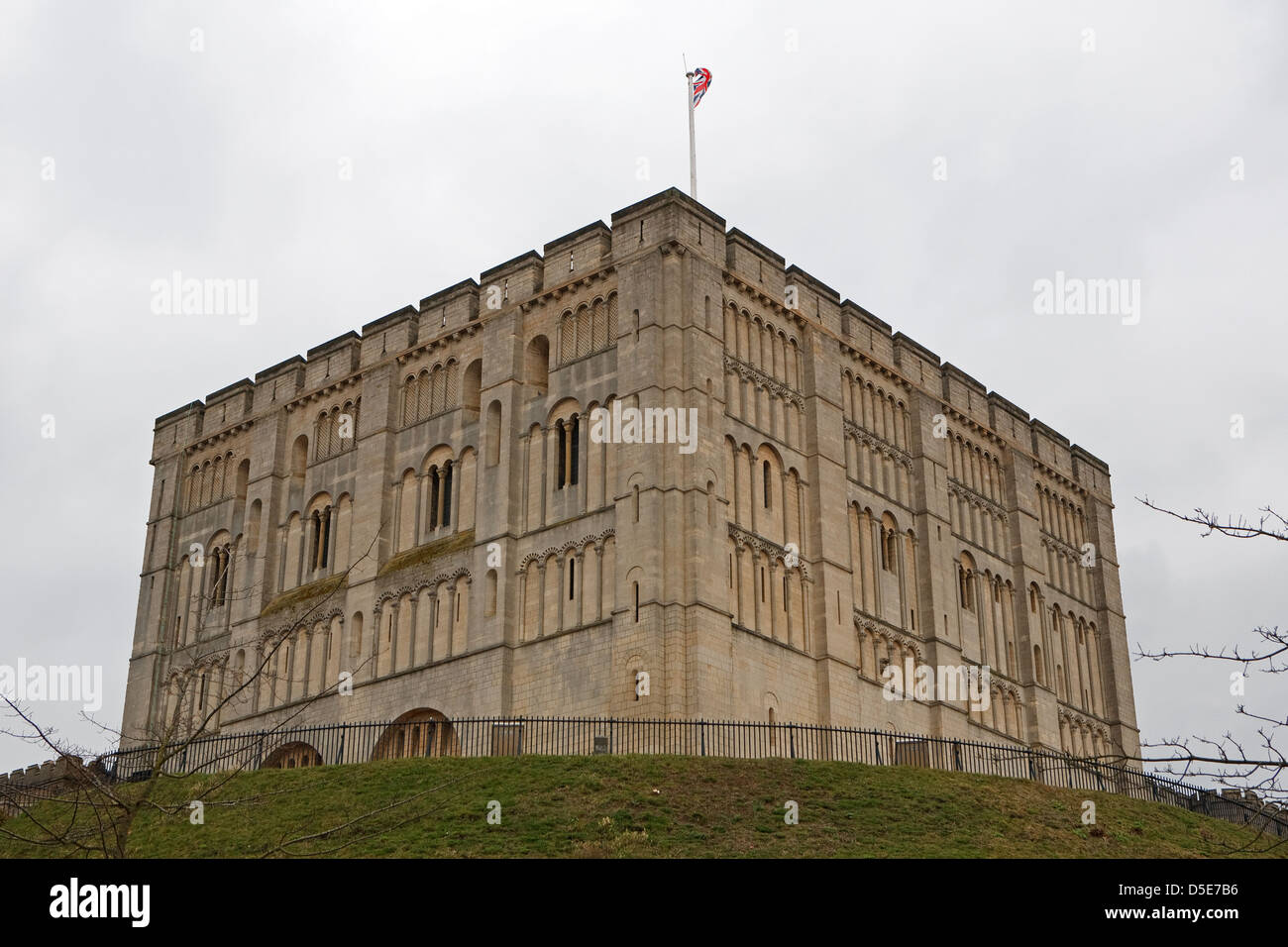 Norwich Castle Museum and Art Gallery in Norfolk Stock Photo