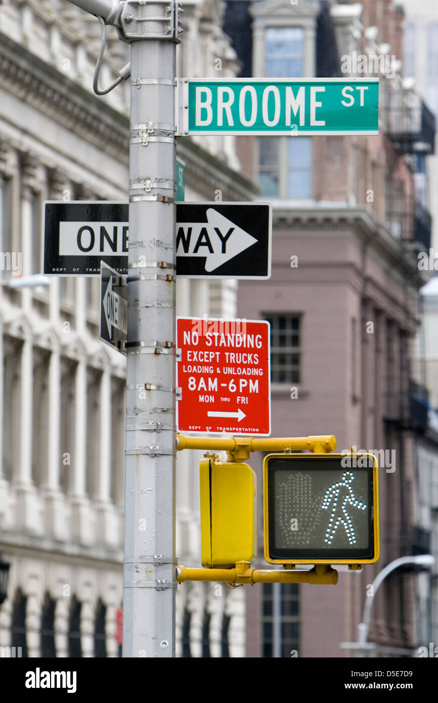 New York Road Signs And Meanings