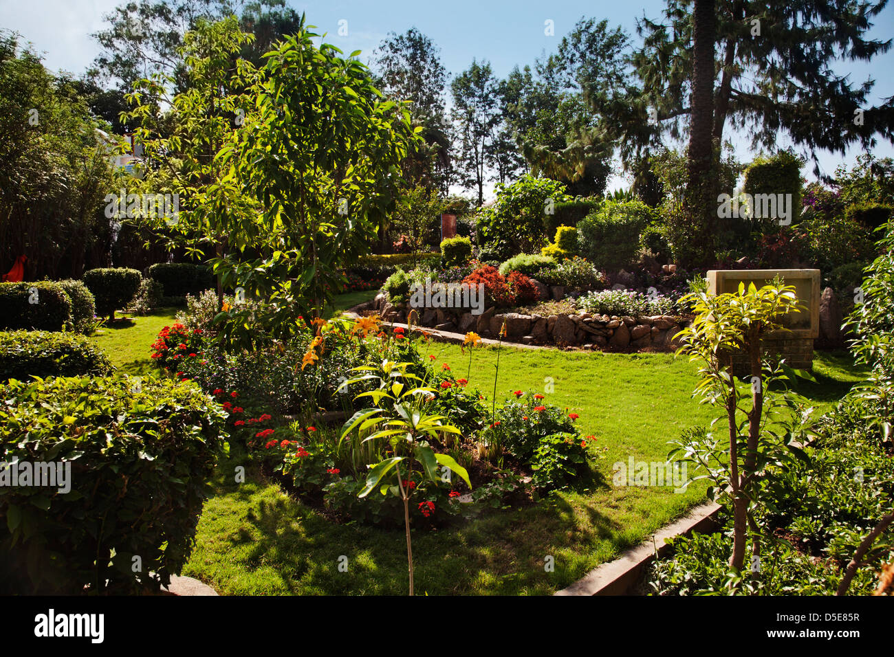 Peace Park at Mount Abu, Sirohi District, Rajasthan, India Stock Photo