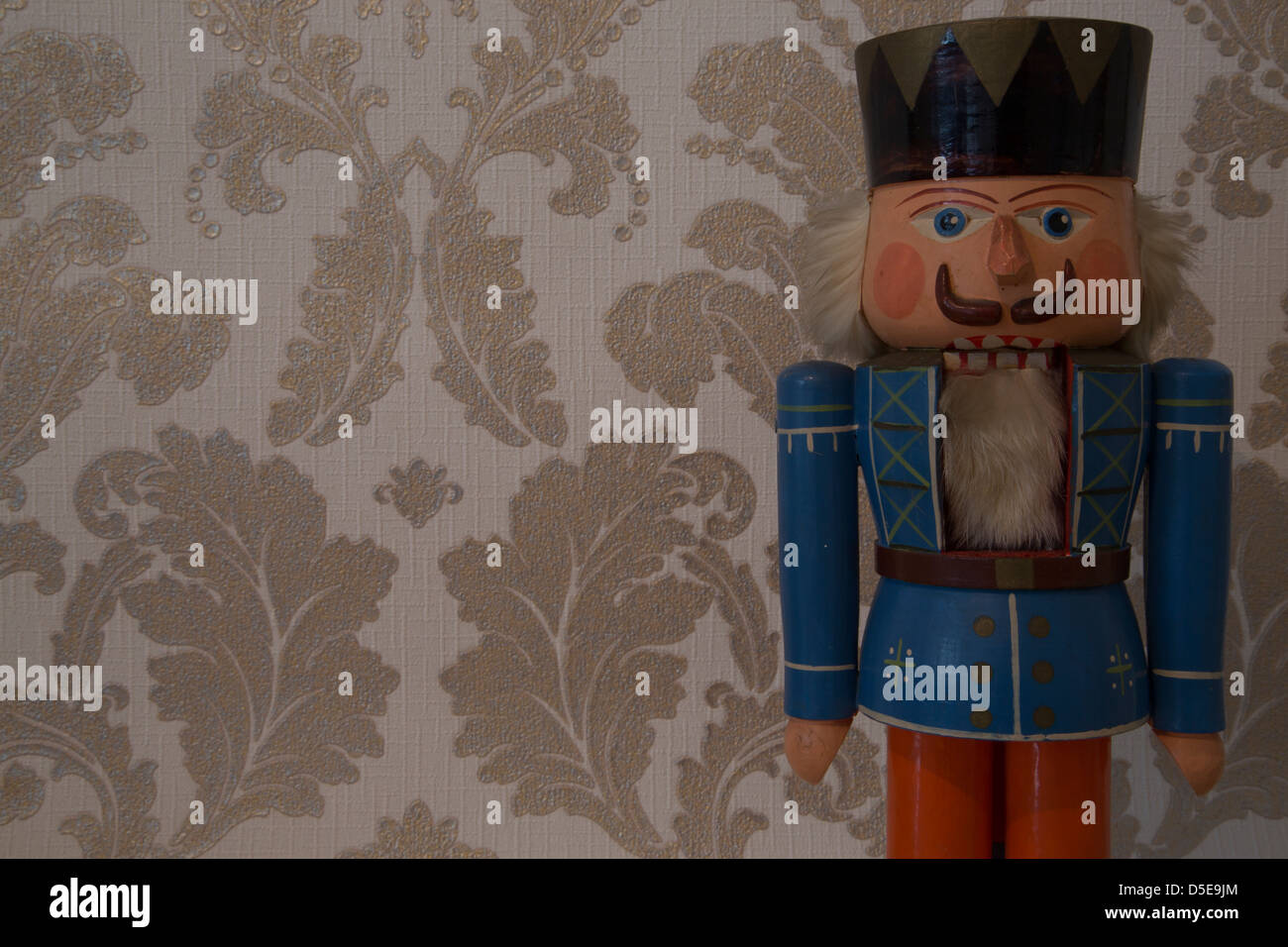 handmade wooden nutcracker