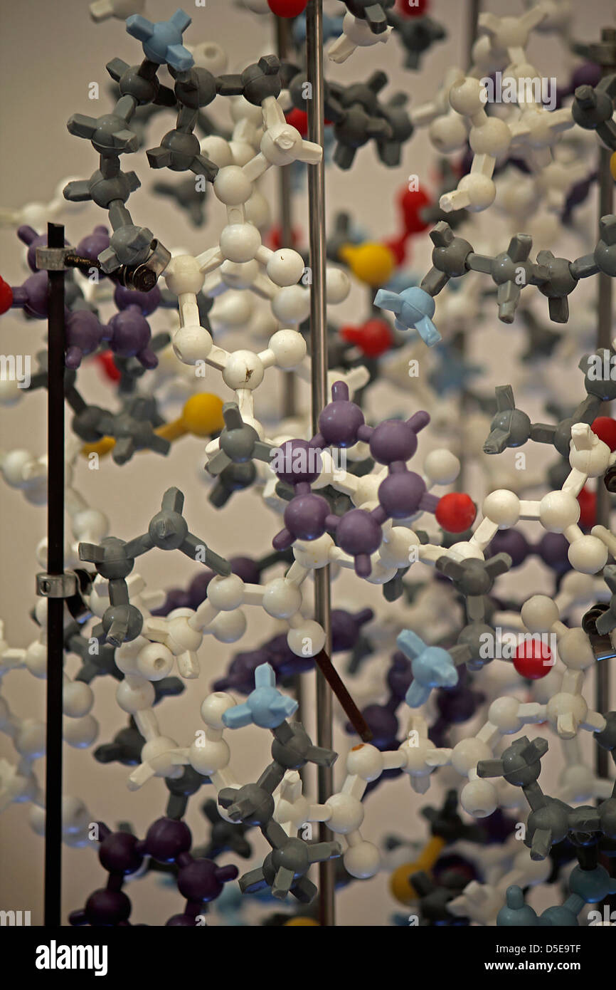 Molecular model hi-res stock photography and images - Alamy