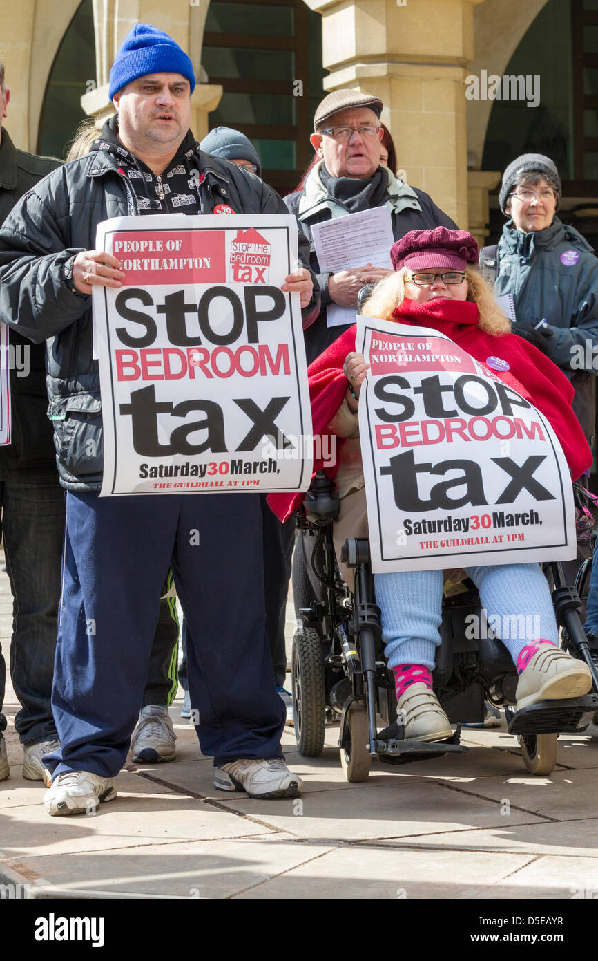 Bedroom tax protest march hi-res stock photography and images - Alamy