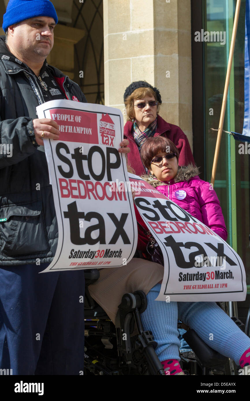 Bedroom tax protest march hi-res stock photography and images - Alamy