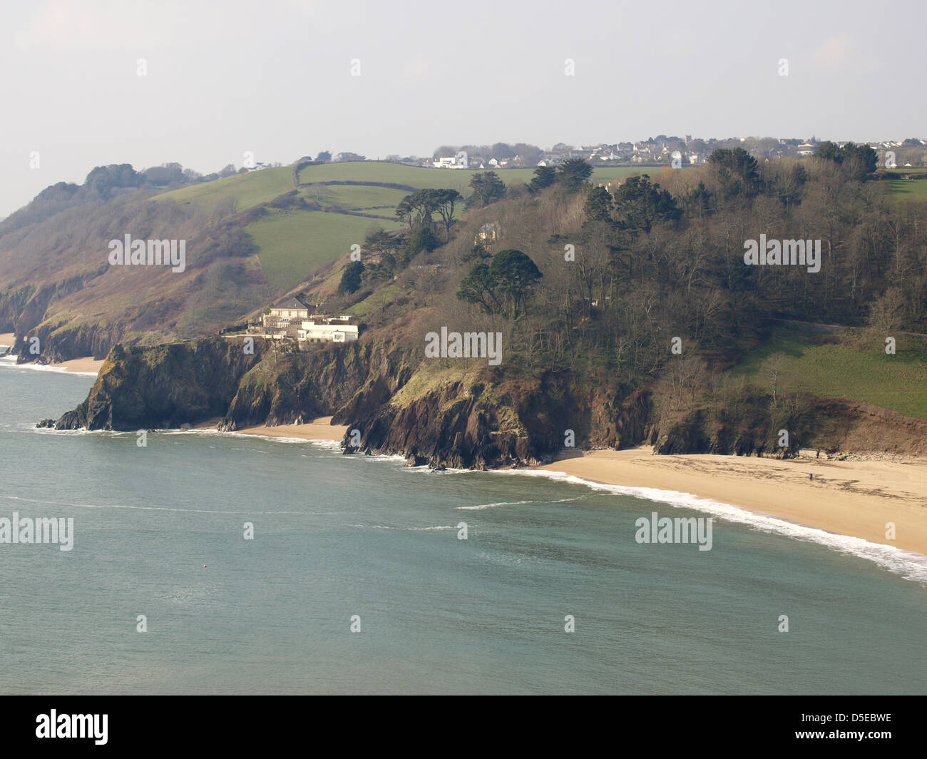 Blackpool sands view Stock Photo Alamy