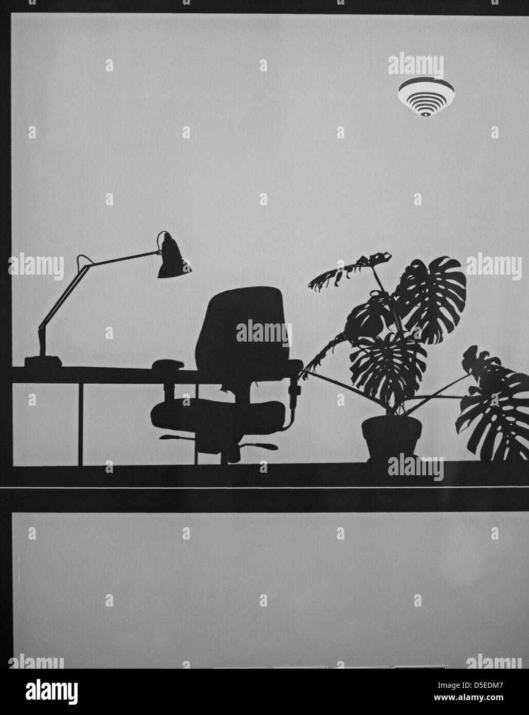 Modern office interiors Black and White Stock Photos & Images - Alamy