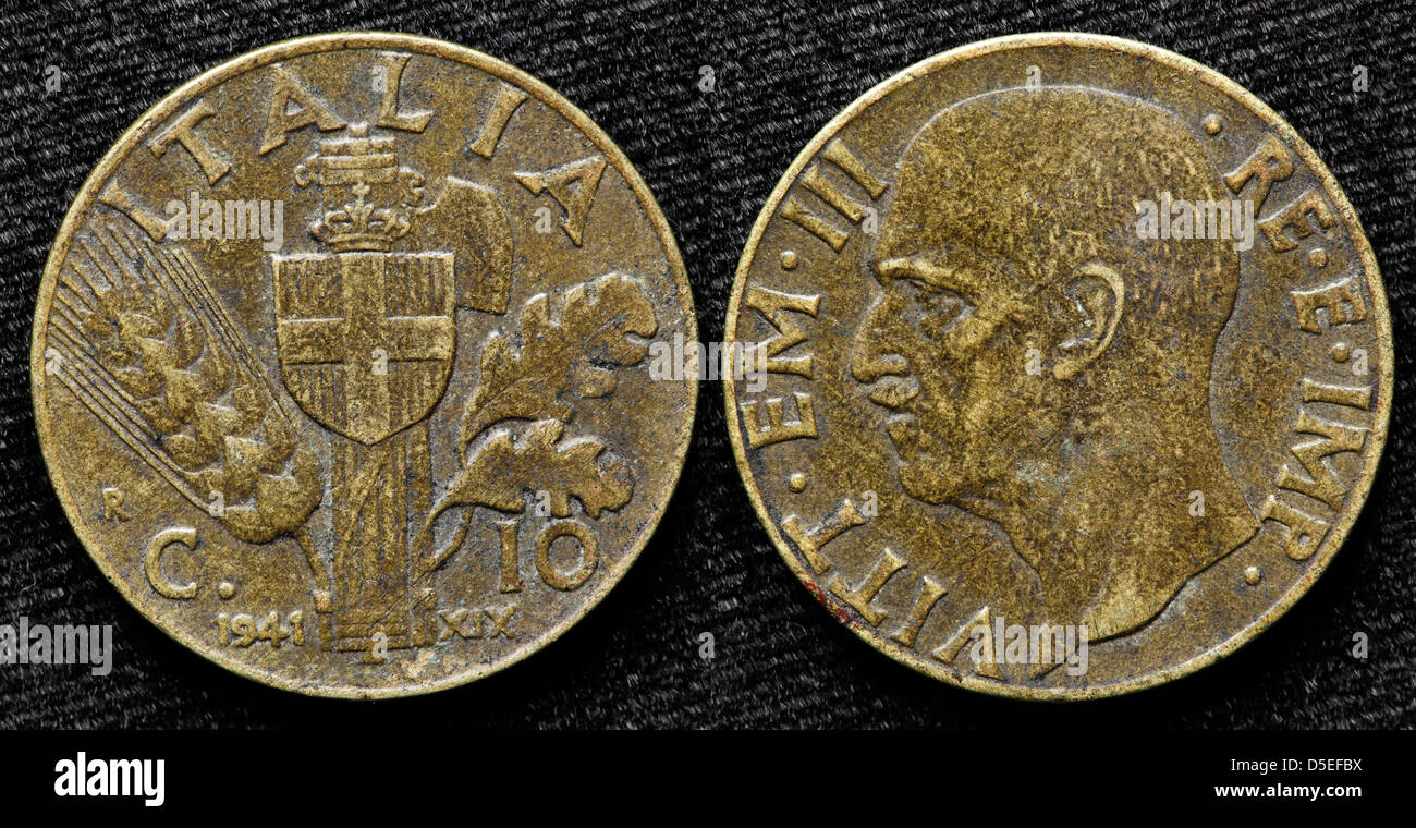 10 cent vittorio emanuele iii valore