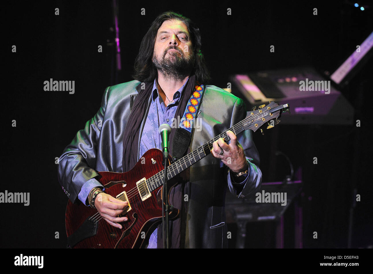 Alan Parsons, British musician and founder of the Alan Parsons Live Project, performs with the Alan Parsons Project within the Greatest Hits Tour 2013 at the Parkstad Limburg Theater in Heerlen, Germany, 29 March 2013. Photo: Revierfoto Stock Photo
