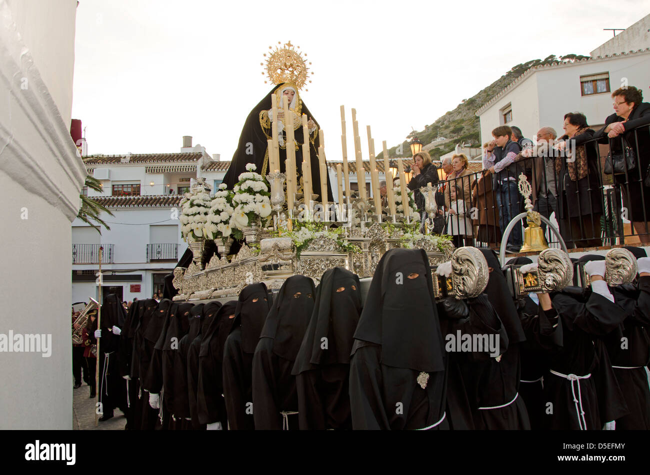 Semana Santa (Holy Week) Malaga, Andalusia, Spain Stock Photo - Alamy