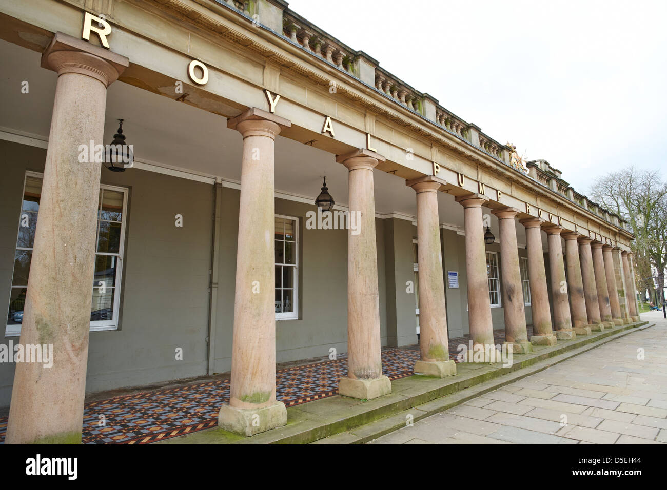 Exterior of The Royal Pump Rooms & Baths The Parade Leamington Spa Warwickshire UK Stock Photo