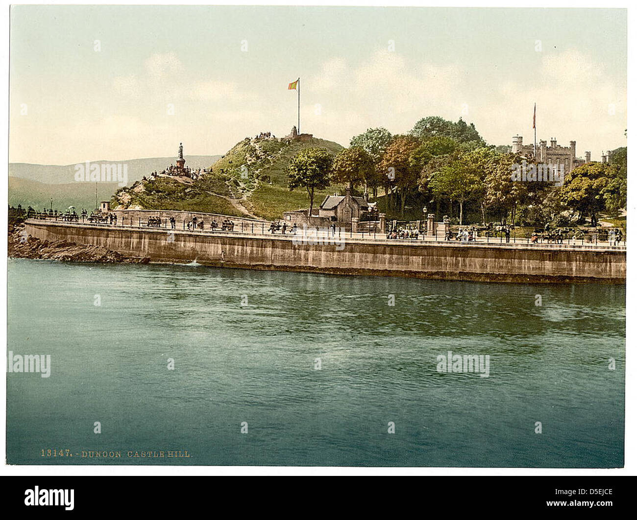 [Castle Hill, Dunoon, Scotland] (LOC) Stock Photo