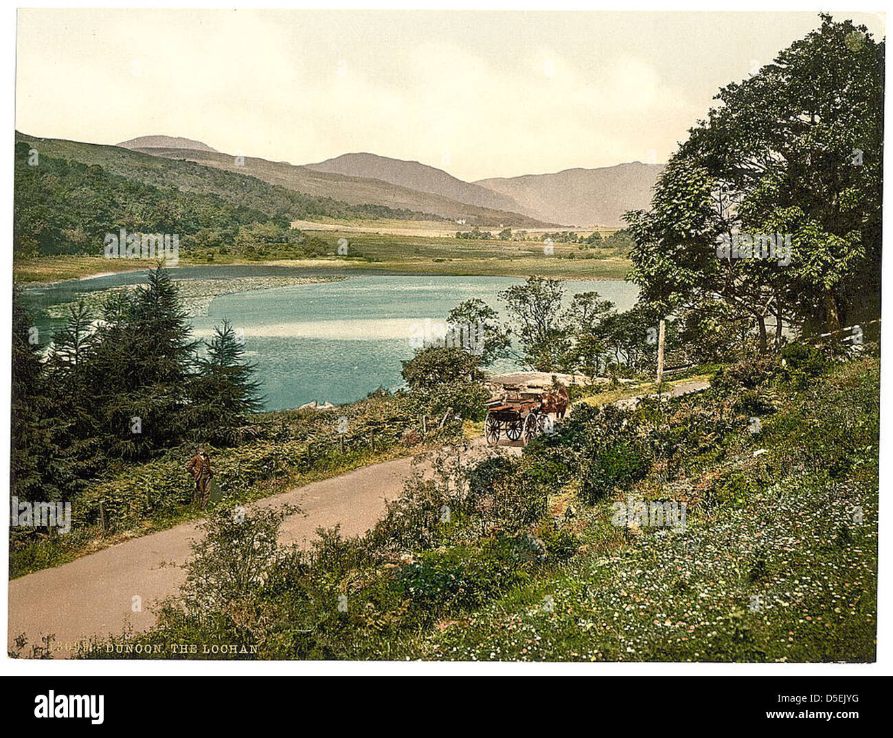 [The Lochan, Dunoon, Scotland] (LOC Stock Photo Alamy