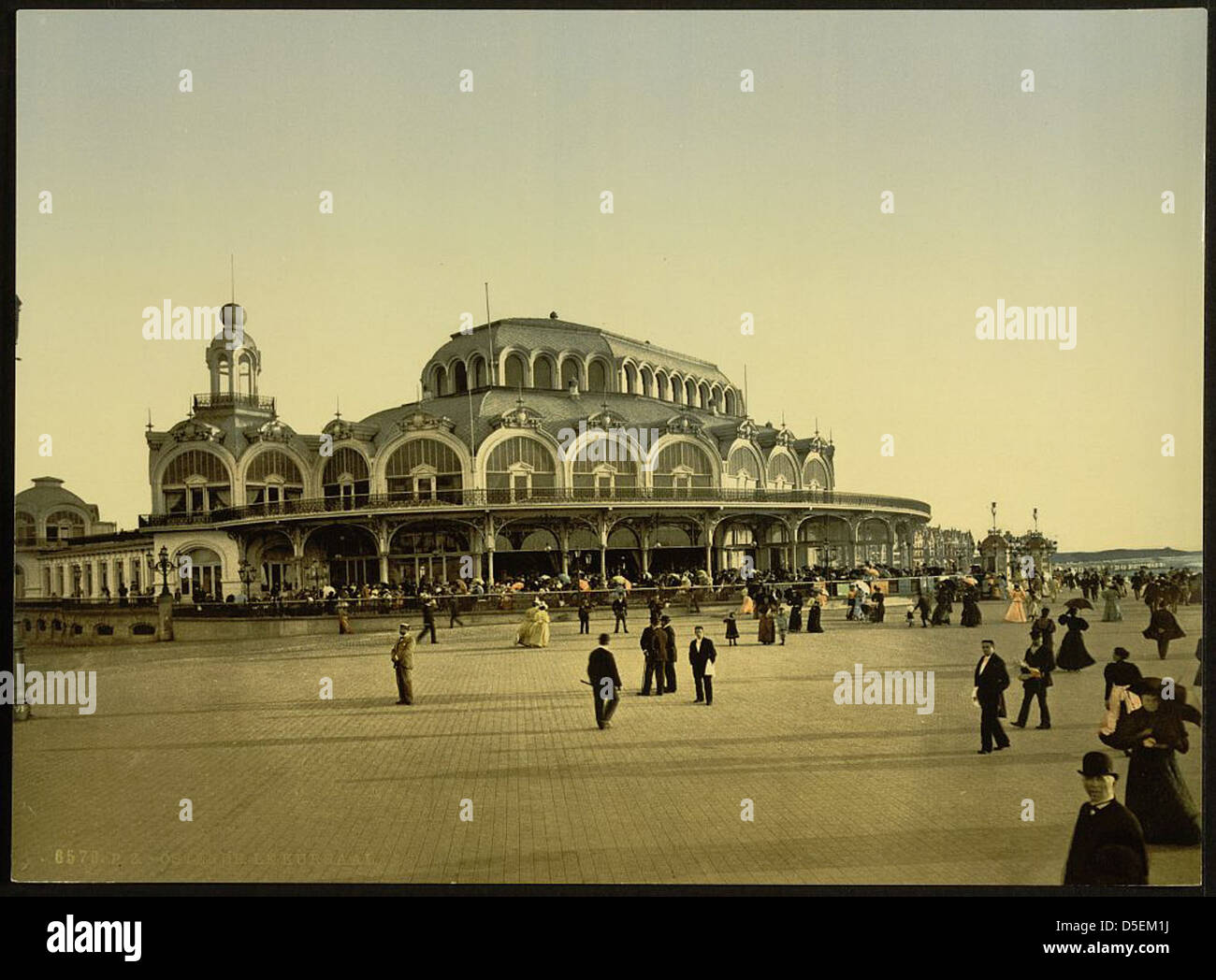 This image shows the Kursaal (Cursaal) in Ostend, Belgium. The Kursaal ...
