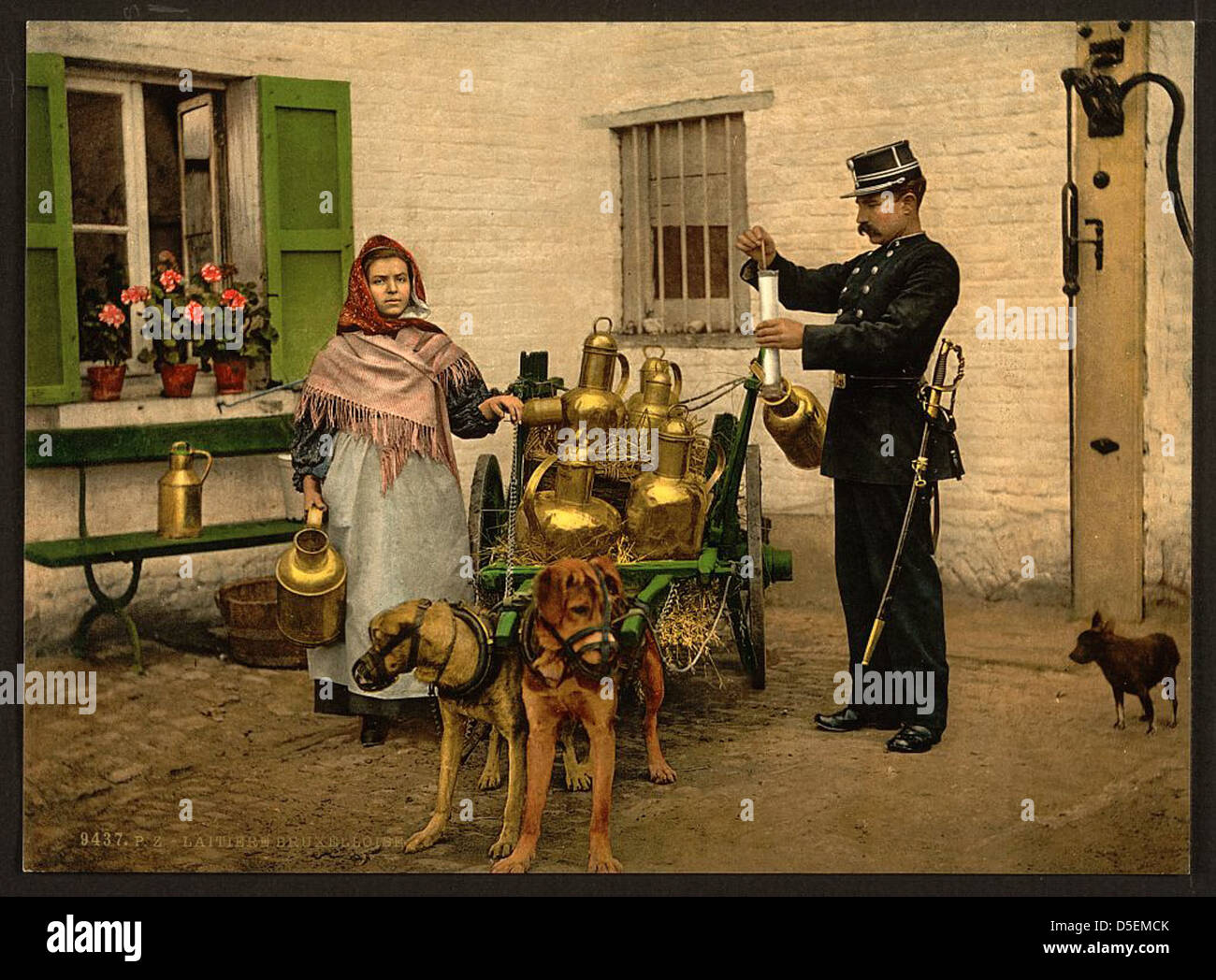 Milksellers, Brussels, Belgium