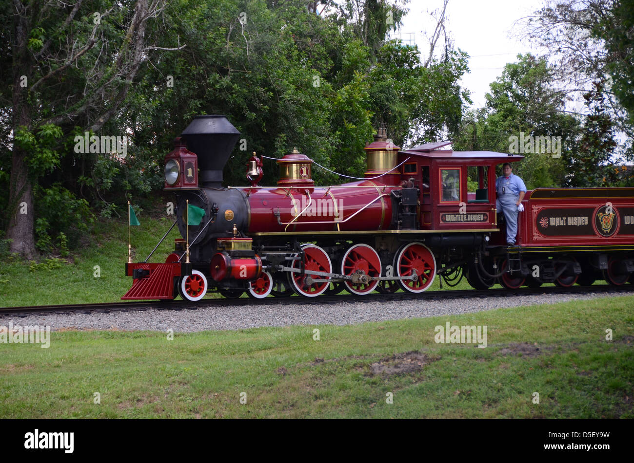 Disney Train Magic Kingdom, Walt Disney World Resort, Florida Stock Photo -  Alamy